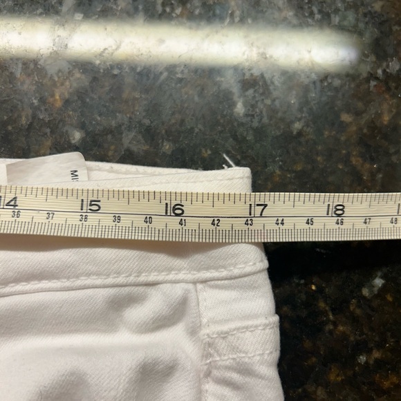 Nine West Gramercy Skinny Ankle Womens Denim Jeans Size 12 White / Retail $40 - Picture 6 of 6